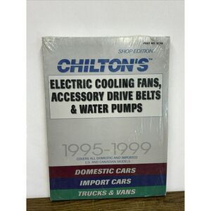 Chilton's‎ 95-99 Cooling Fans Accessory Drive Belts & Waterpumps CH9126  Manual